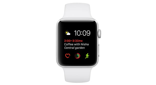 Смарт Годинники Apple Watch Series 1 42mm Silver Alluminum Case with White Sport Band 