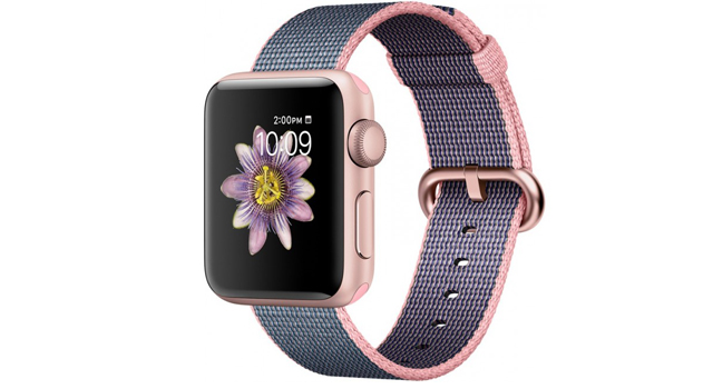 Смарт Часы Apple Watch Series 2 38мм алюмінієвий чохол з рожевого золота із світло-рожевою стрічкою
