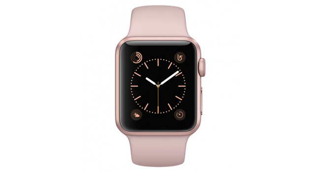 Смарт Часы Apple Watch Series 2 38mm Rose Gold Aluminum Case with Pink Sand Sport Band 