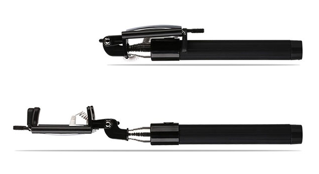  Палка для селфи Baseus Selfie Stick Pro Series with Aux Cable Black  