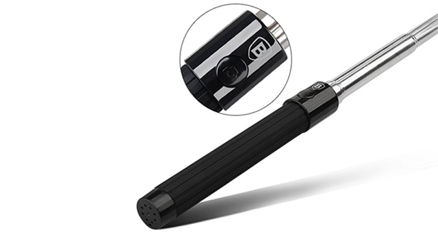 Палка для селфи Baseus Selfie Stick Pro Series with Aux Cable Black  