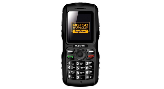 Противоударный телефон RugGear RG150 Traveller Black    