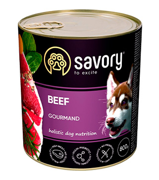 Влажный корм для собак