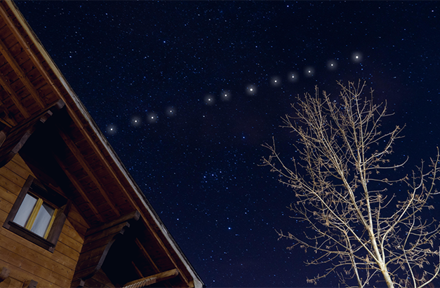 Супутники старлінк у небі: як виглядають?