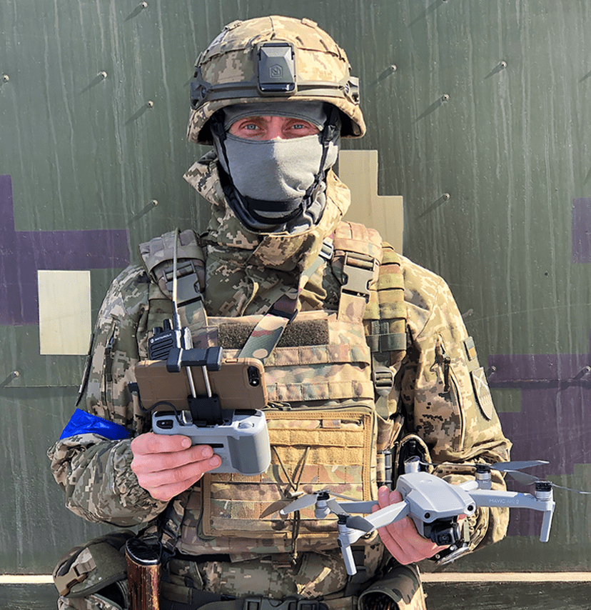 Officer of the 92nd Brigade