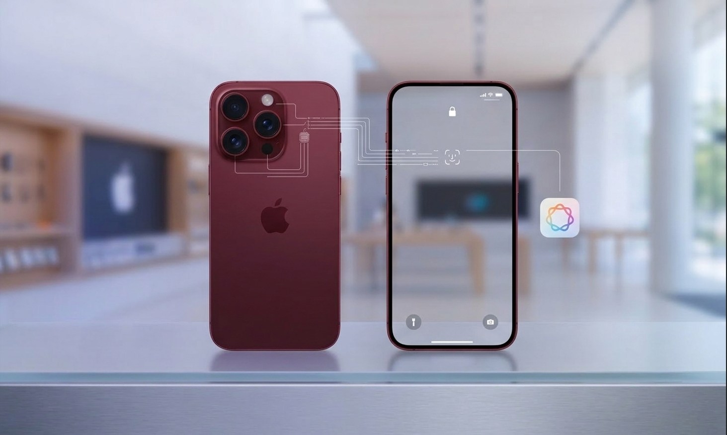 Нові кольори та дизайн iPhone 18 Pro: Підекранний Face ID та "Deep Red"
