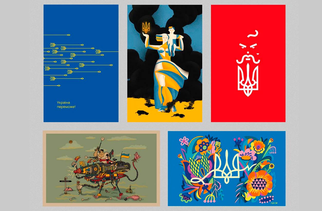 Украинские иллюстраторы создали лимитированную серию листовок для военных