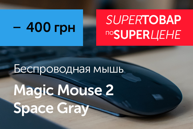 Magic Mouse 2 Space Gray