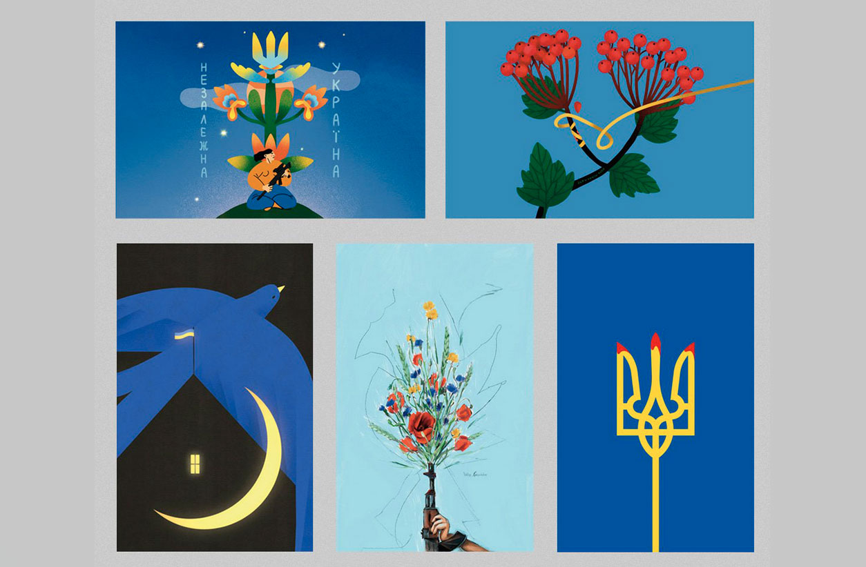 “Пошта любові до ЗСУ”: ілюстратори створили листівки для збору на дрони